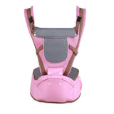 Ergonomic Baby Carrier Breathable Infant Backpack Portable Travel Hipseat Leaps Adjustable Newborn Kangaroo Wrap Mommy Care Nursing Fanny Pack Comfortable