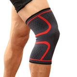 Fitness Running Cycling Knee Support Braces Elastic Nylon Sport Compression Knee Pad Sleeve for Basketball Volleyball