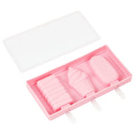 Shebaking Food Grade Silicone Ice Cream Molds Homemade Popsicle Mold Tray Juice Dessert Ice Cube Maker DIY Ice-sucker Mould