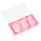 Shebaking Food Grade Silicone Ice Cream Molds Homemade Popsicle Mold Tray Juice Dessert Ice Cube Maker DIY Ice-sucker Mould