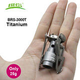 Outdoor Gas Stove  Camping Gas Burner Portable Mini Titanium Stove Survival Furnace Pocket Picnic Gas Cooker brs-3000t