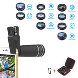 APEXEL 1 Set Lens 10 in 1 phone Camera Lens Kit