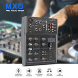 XTUGA Audio UHF Wireless Microphones and mixer sound with Screen Distance 2 Channel Headset Mic System Stage Karaoke Bar Party