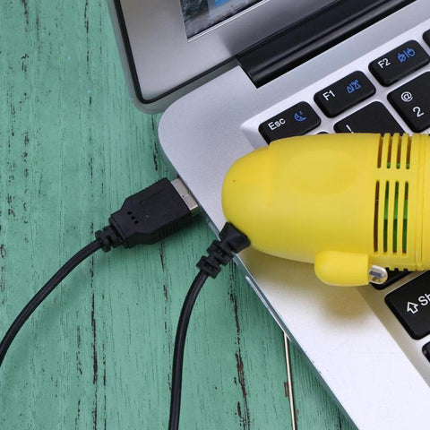 ALLOYSEED Mini USB Vacuum Cleaner Keyboard Dust Cleaning Tools for Laptop Notebook Computer PC USB Gadgets with Random Color