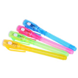 Magic Invisible Ink Pen Writing Secret Message Gadget With UV Light Stationery M17F