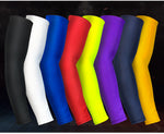 Sports Arm Compression Sleeve Basketball Cycling Arm Warmer Summer Running UV Protection Volleyball Sunscreen Bands