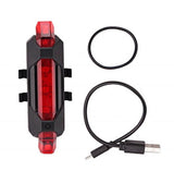 Bicycle light LED Taillight Rear Safety Warning Cycling Light Portable USB Rechargeable Cycling Light Bike Accessories TSLM2