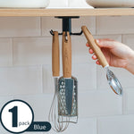 360 Degrees Rotated Kitchen Hooks Self Adhesive 6 Hooks Home Wall Door Hook Handbag Clothes Ties Bag Hanger Hanging Rack