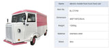 Electric Hot sale mobile food truck power | mobile food cart for sale | Dependable charge