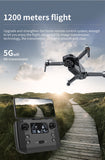 New KF101 GPS Drone 4K Professional 8K HD EIS Camera Anti-Shake 3-Axis Gimbal 5G Wifi Brushless Motor RC Foldable Quadcopter