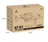 New KF101 GPS Drone 4K Professional 8K HD EIS Camera Anti-Shake 3-Axis Gimbal 5G Wifi Brushless Motor RC Foldable Quadcopter