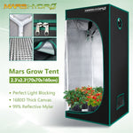 70x70x160cm grow tent 1680D indoor greenhouse hydroponics cultivated plant grow box room big tent