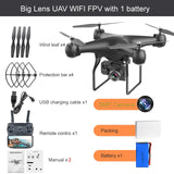 RC Drone FPV Quadcopter UAV with ESC Camera 4K HD Profesional Wide-Angle Aerial Photography Long Life Remote Control Helicopter