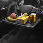 Car Table Steering Wheel Eat Work Cart Drink Food Coffee Goods Holder Tray Car Laptop Computer Desk Mount Stand Seat Table