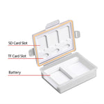 Camera Battery Storage Box, SD Memory Card Case for Canon LP-E6 BP-511 Sony NP-FZ100 NP-FM500H NP-FM50 Nikon EN-EL15 EN EL3E EL3