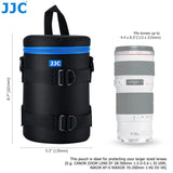 JJC Camera Lens Bag Pouch Waterproof DSLR Lenses Case Soft Polyester Lining Photo Backpack for Canon Sony Nikon Olympus Fujifilm