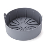 2021 Heat Resistant Grill Tray Air Fryer Cookies Fried Chicken Silicone Pizza Basket Air Fryer Grill Pan Thickened