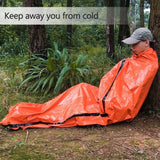 Waterproof Lightweight Thermal Emergency Sleeping Bag Bivy Sack - Survival Blanket Bags Camping, Hiking, Outdoor, Activities